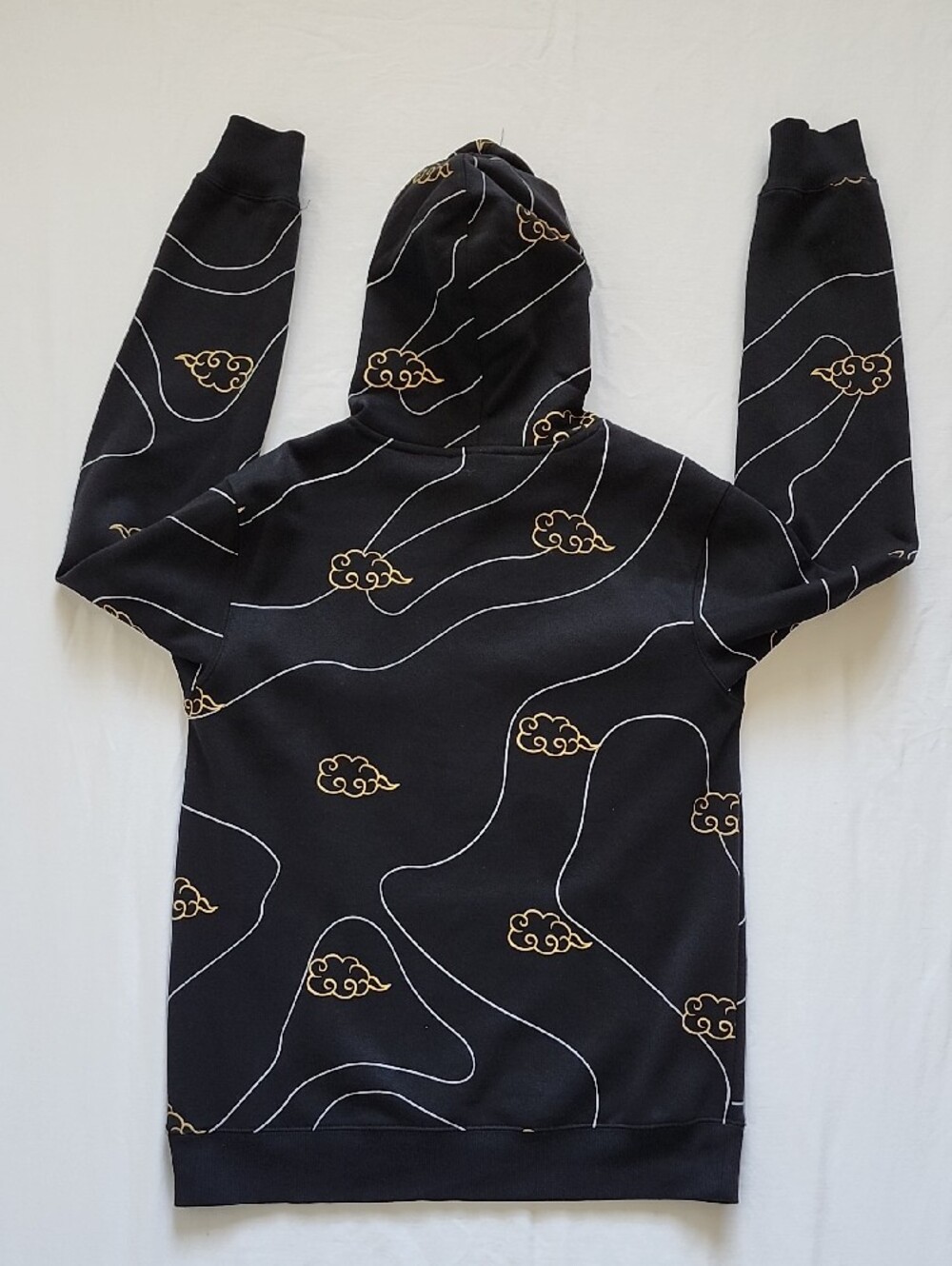 NWOT Dragon Ball Z Allover Cloud Print Hoodie BoxLunch Exclusive Small - Picture 6 of 8